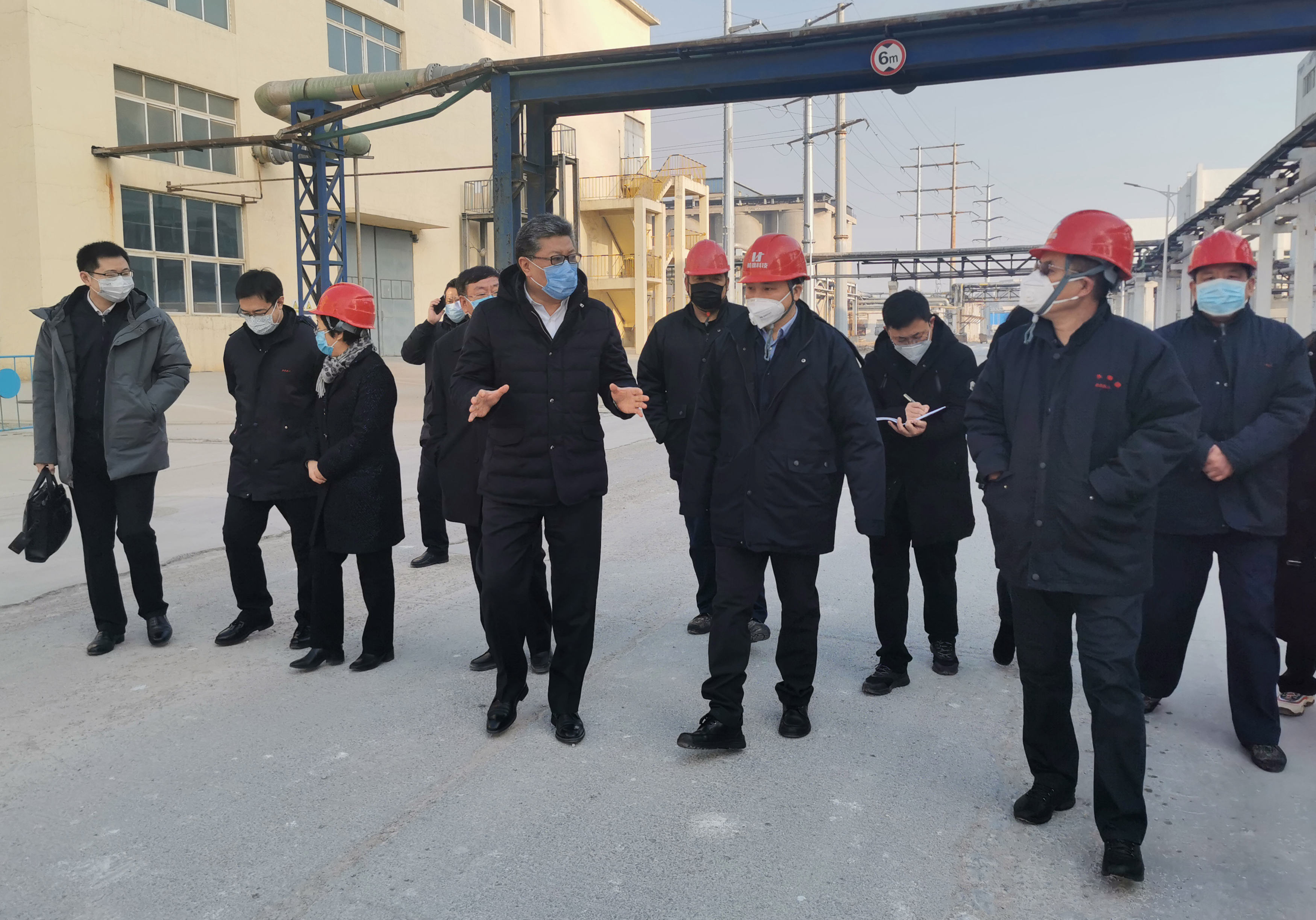 葫蘆島市市委副書記、市長(zhǎng)王力威到航錦科技調(diào)研