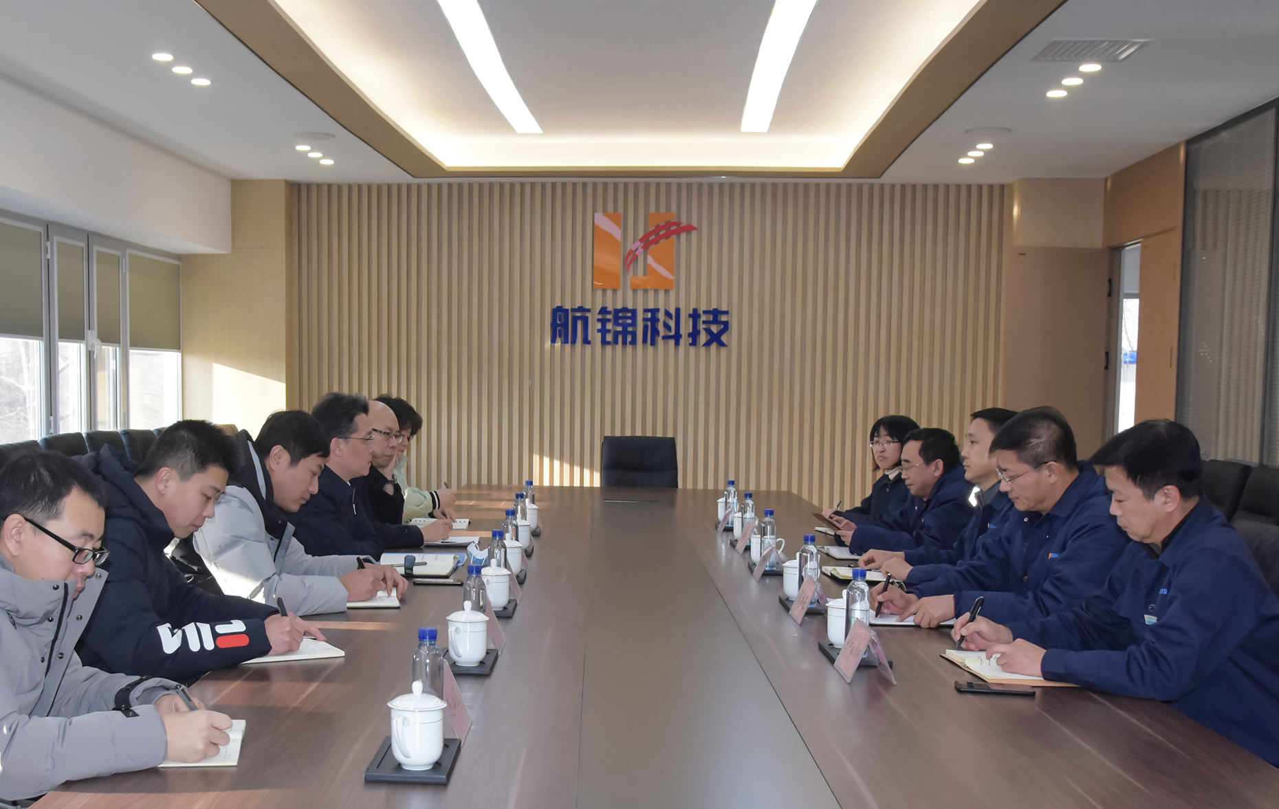 葫蘆島市委常委、副市長張明謙來公司調研